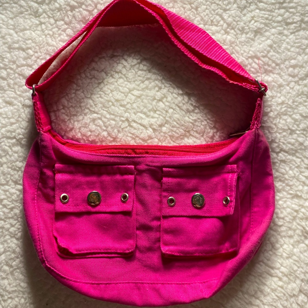 Y2k pink hand bag